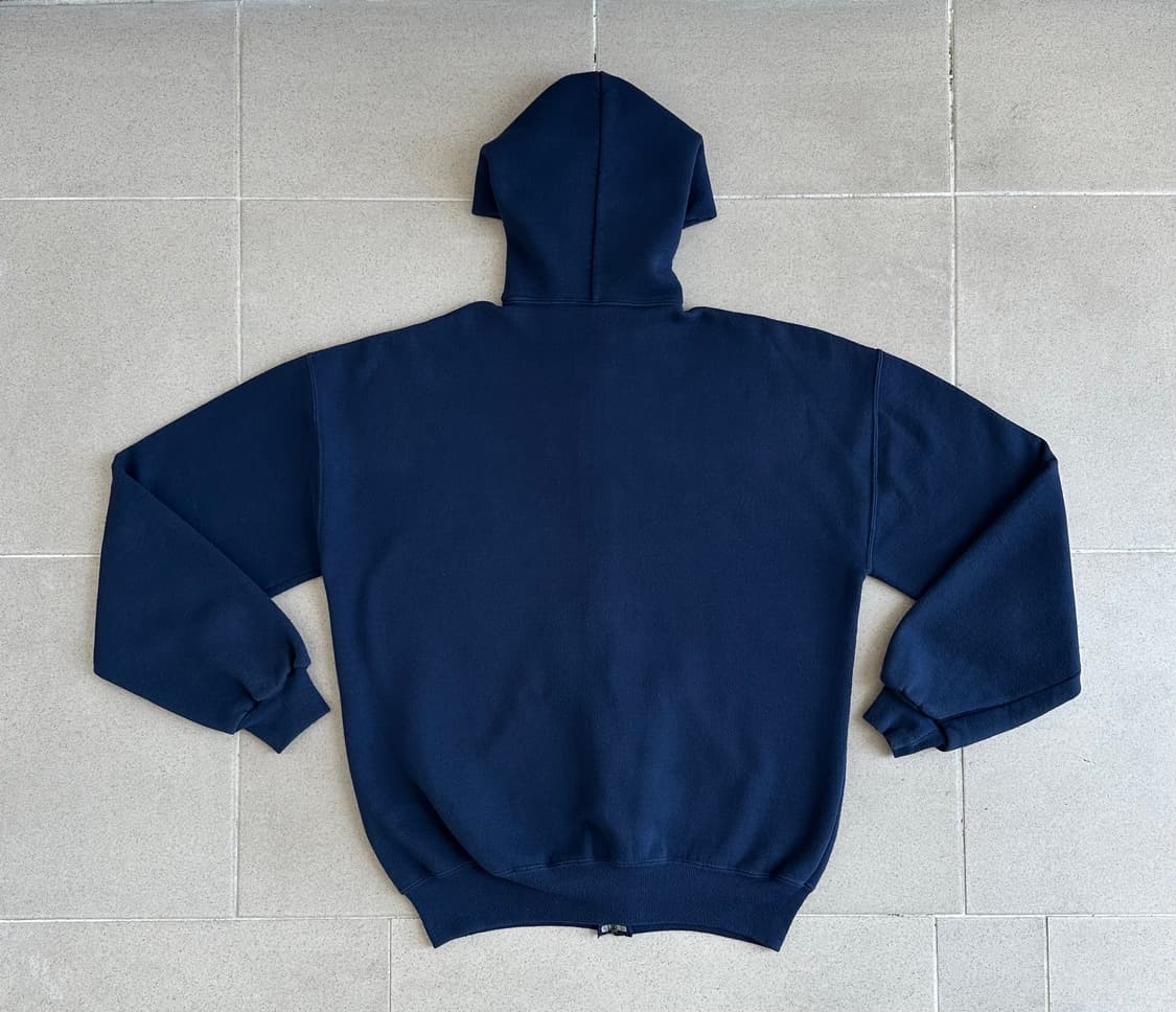 90s 빈티지 러셀 후드집업 네이비 XL USA 상품이미지2