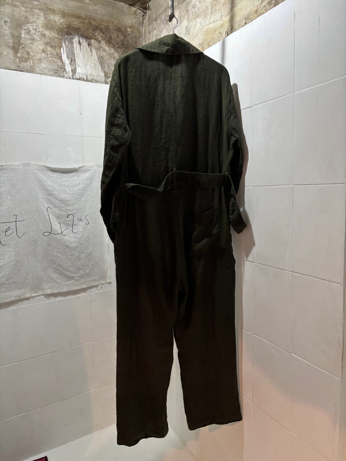 존 알렉산더 스켈튼 린넨 커버올 점프수트 상품이미지3
