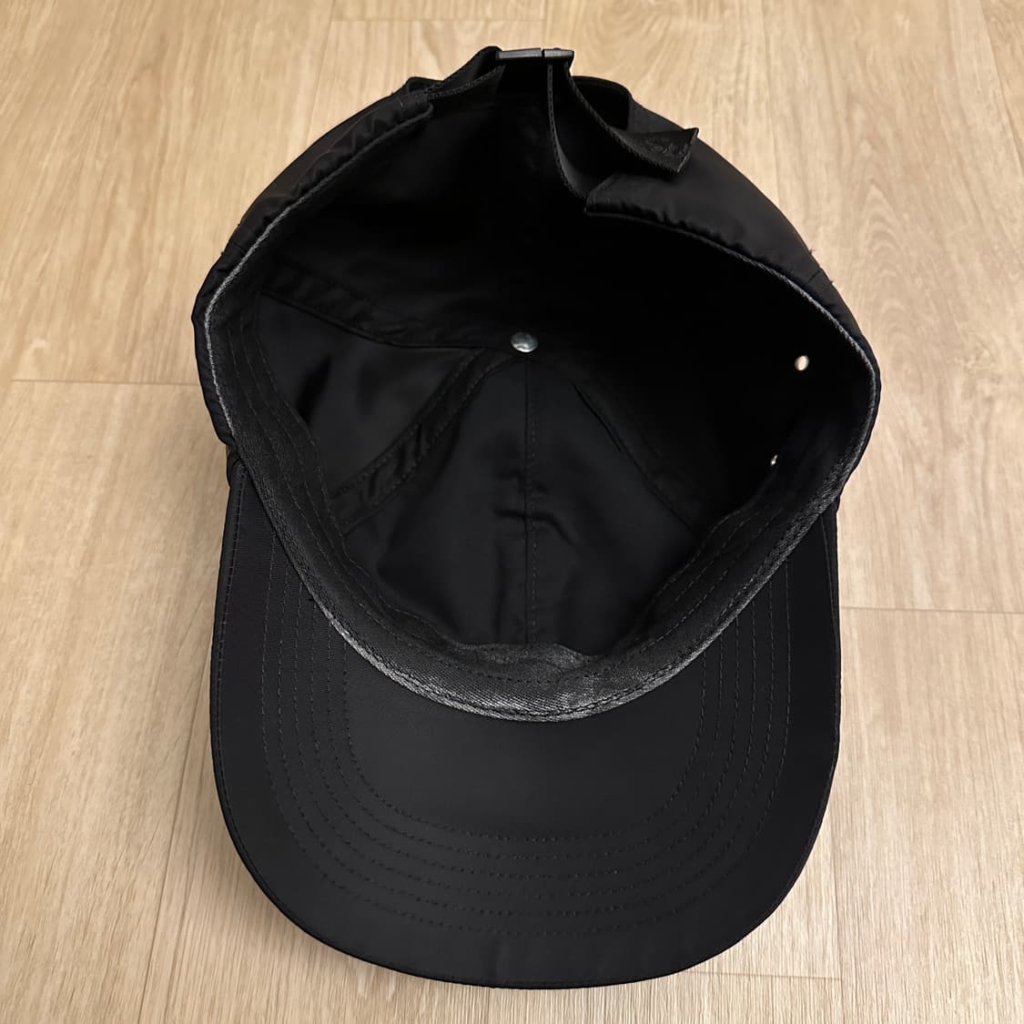 24FW 슈프림 에나멜 스몰 박스 블랙 6패널 볼캡 상품이미지2