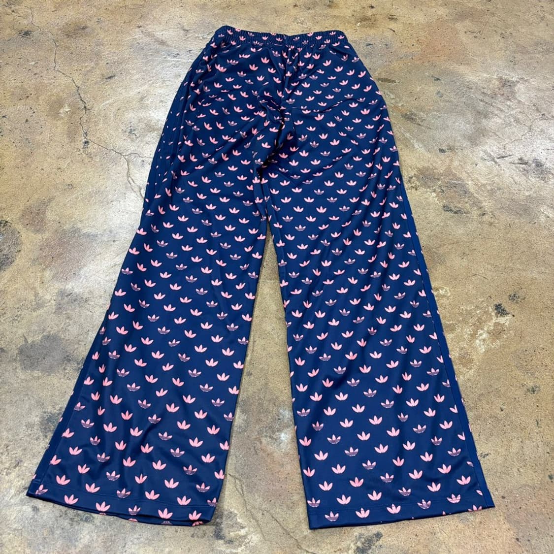 [정품/S] 아디다스 네이비 핑크 파이어버드 패턴 츄리닝 트랙팬츠  상품이미지3