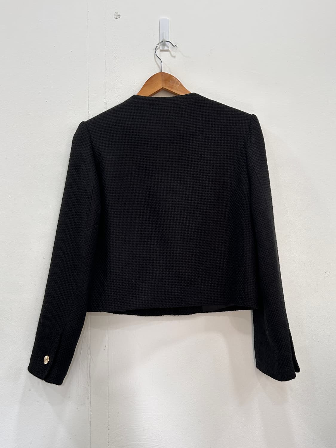 오떼뜨 octettee 블랙 크롭 트위드 자켓 S 상품이미지6