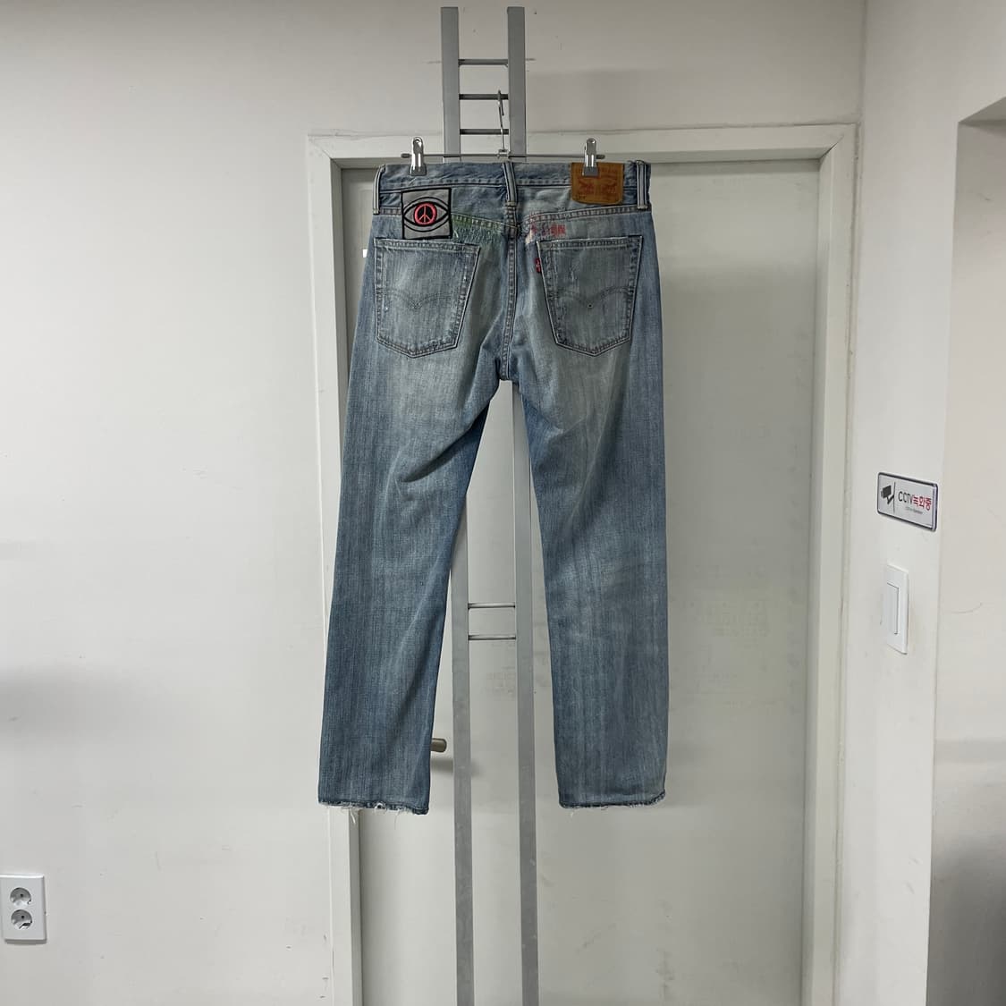 리바이스 513 패치워크 데님 팬츠 W32 L32 상품이미지1