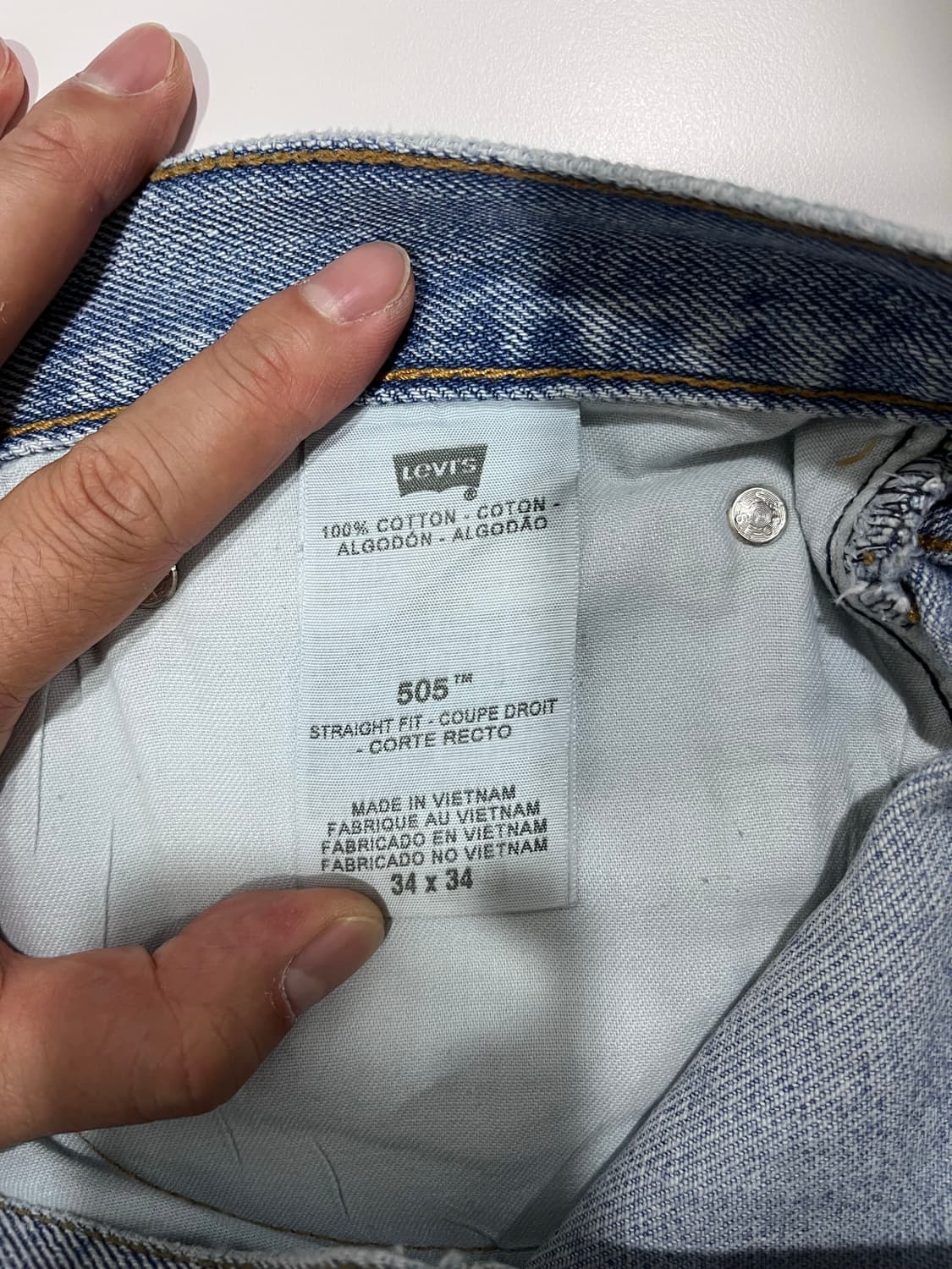 리바이스 505 스트레이트 상품이미지4