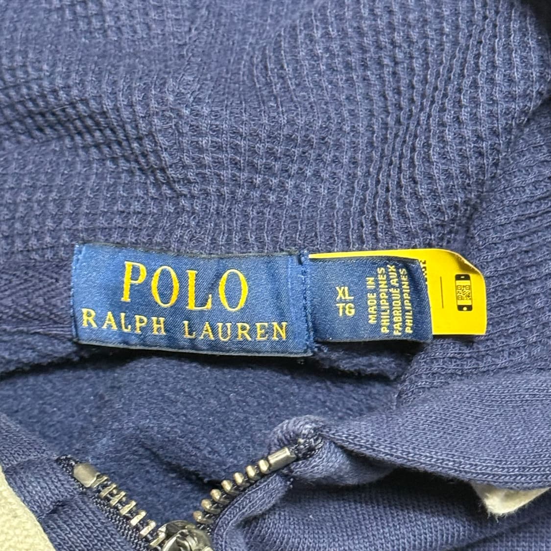 XL 폴로랄프로렌 네이비 후드 집업 상품이미지4