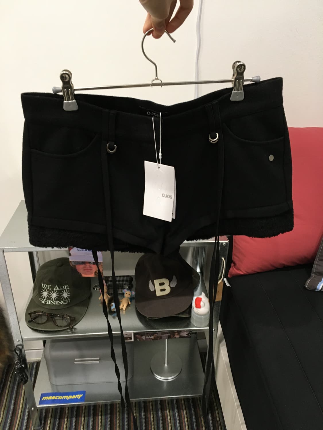 오호스 Micro Wool Shorts 3사이즈(새상품,택ㅇ) 상품이미지1