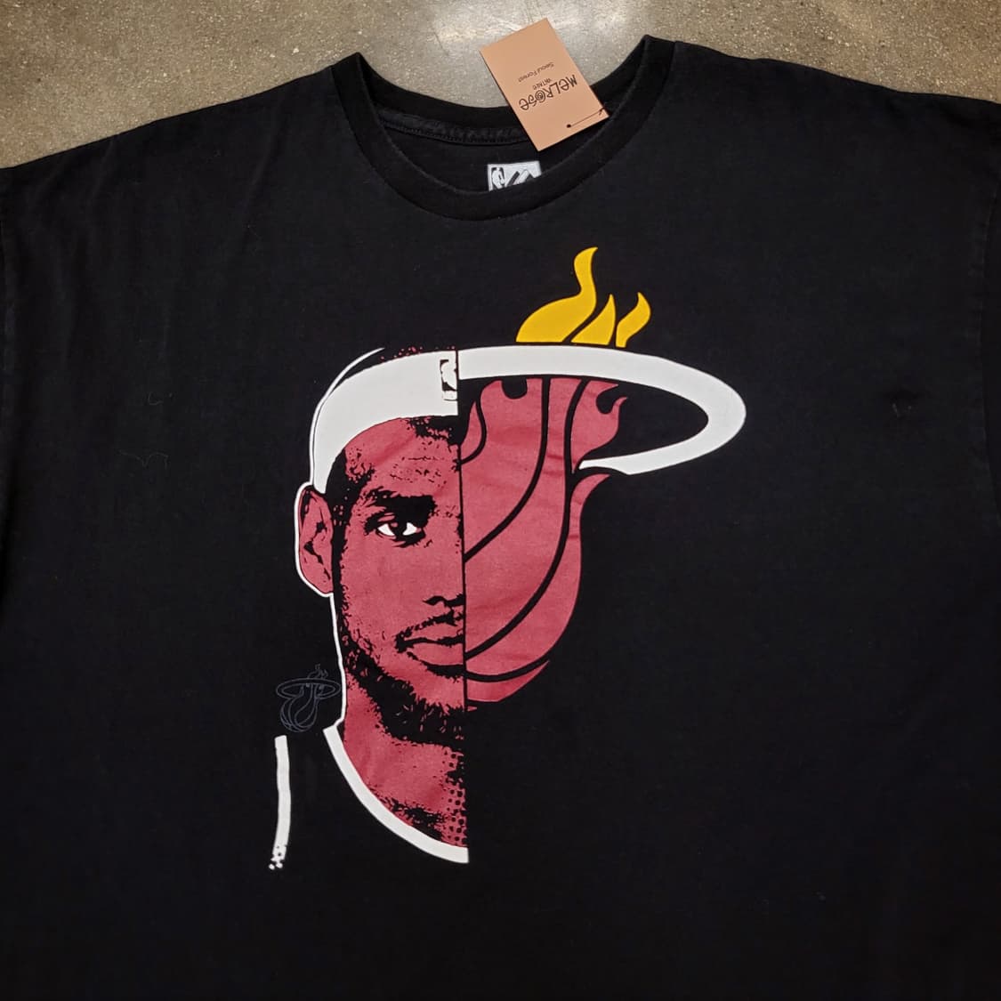 미국빈티지 마제스틱 르브론제임스 NBA 마이애미 히트  티셔츠 상품이미지2
