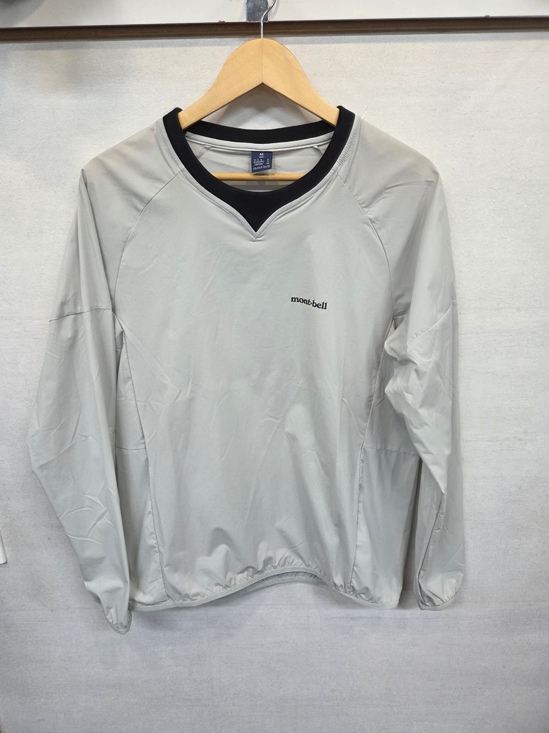 몽벨 우븐 웜업 맨투맨 m 상품이미지1