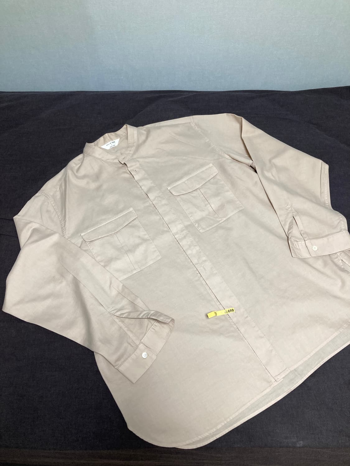 스틸 바이 핸드 Still by hand 셔츠 스탠드 밴드 차이나 카라 상품이미지6