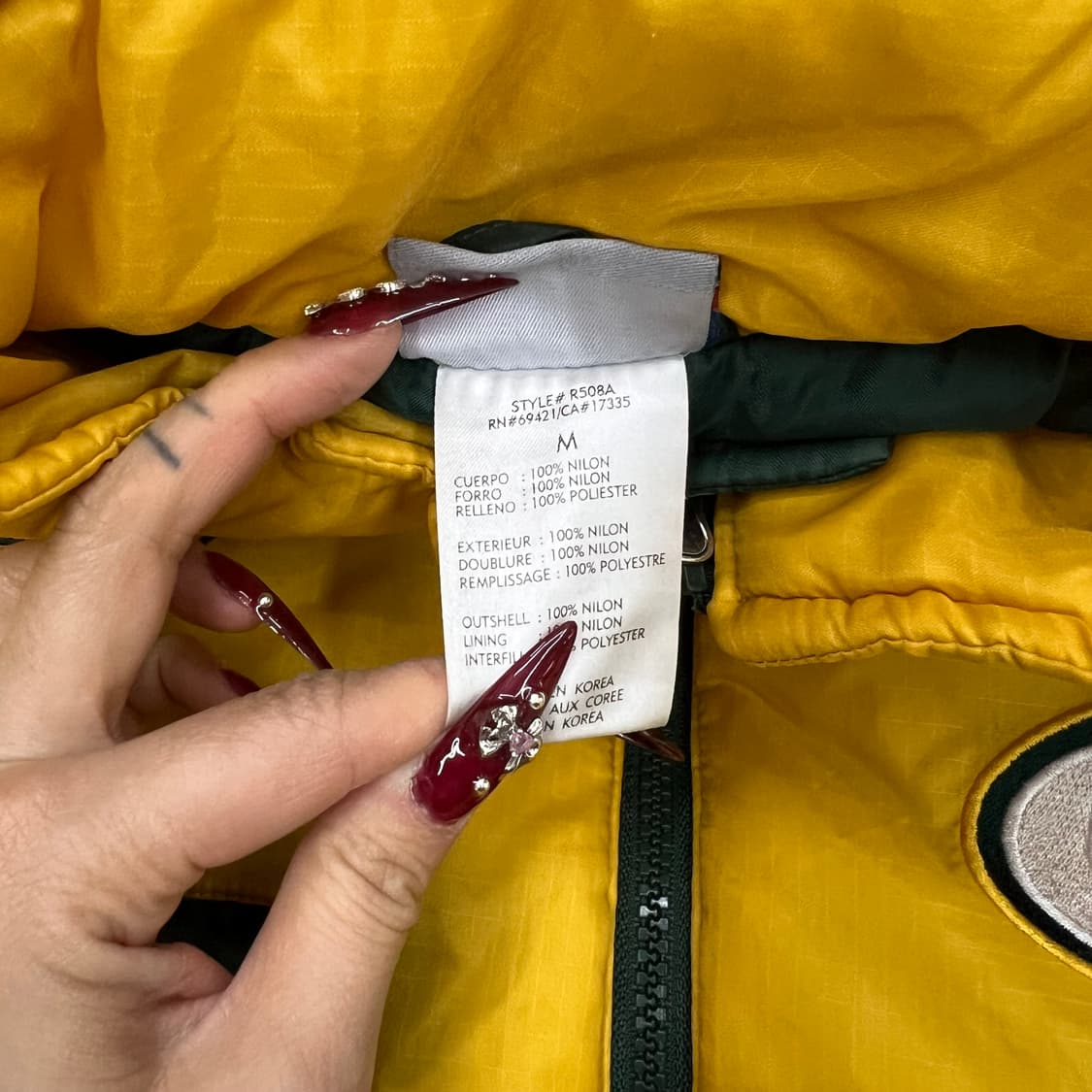 리복 NFL 올드스쿨 점퍼 상품이미지3