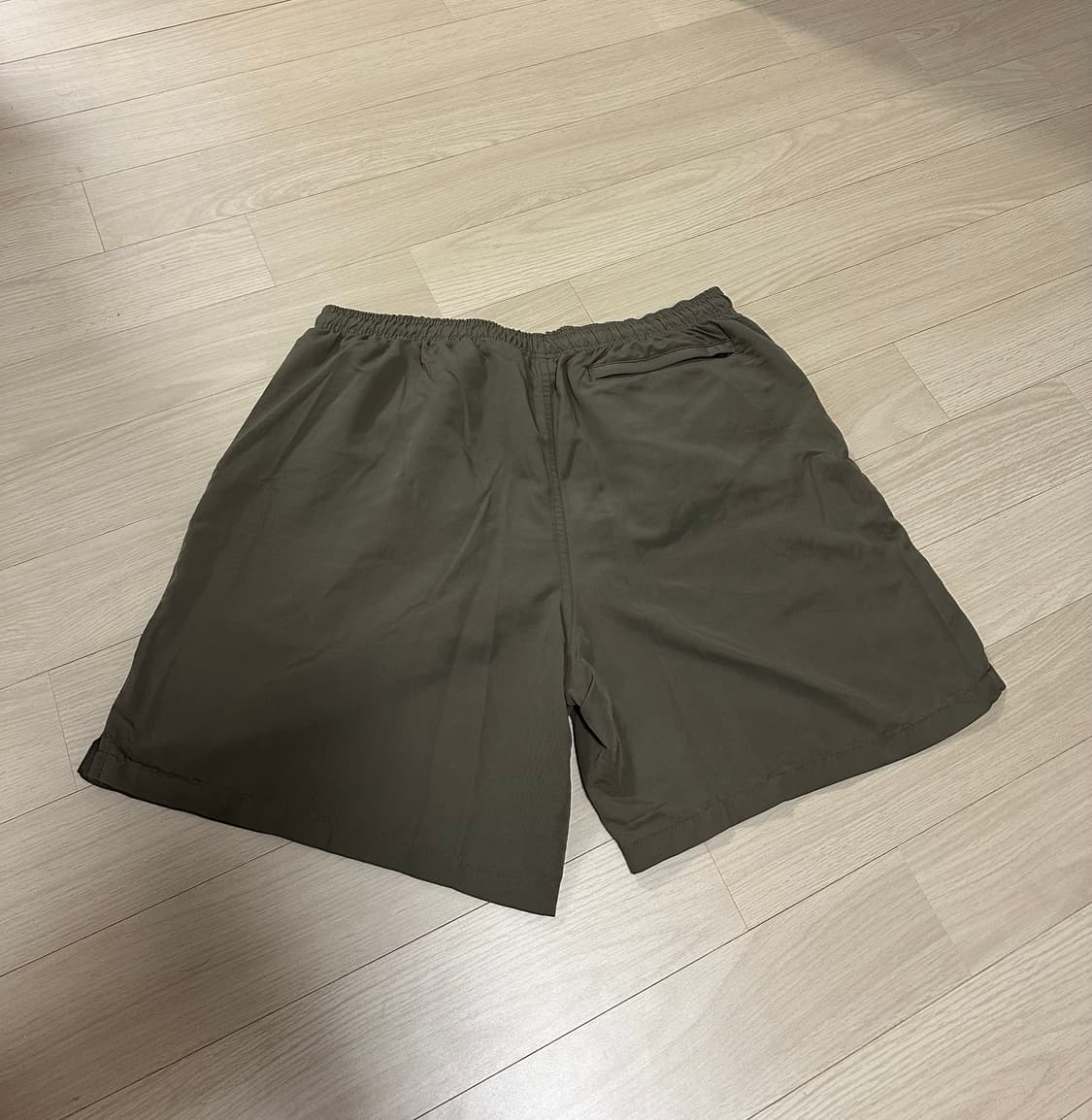 스투시 빅 스탁 워터 쇼츠 브라운 L 상품이미지2