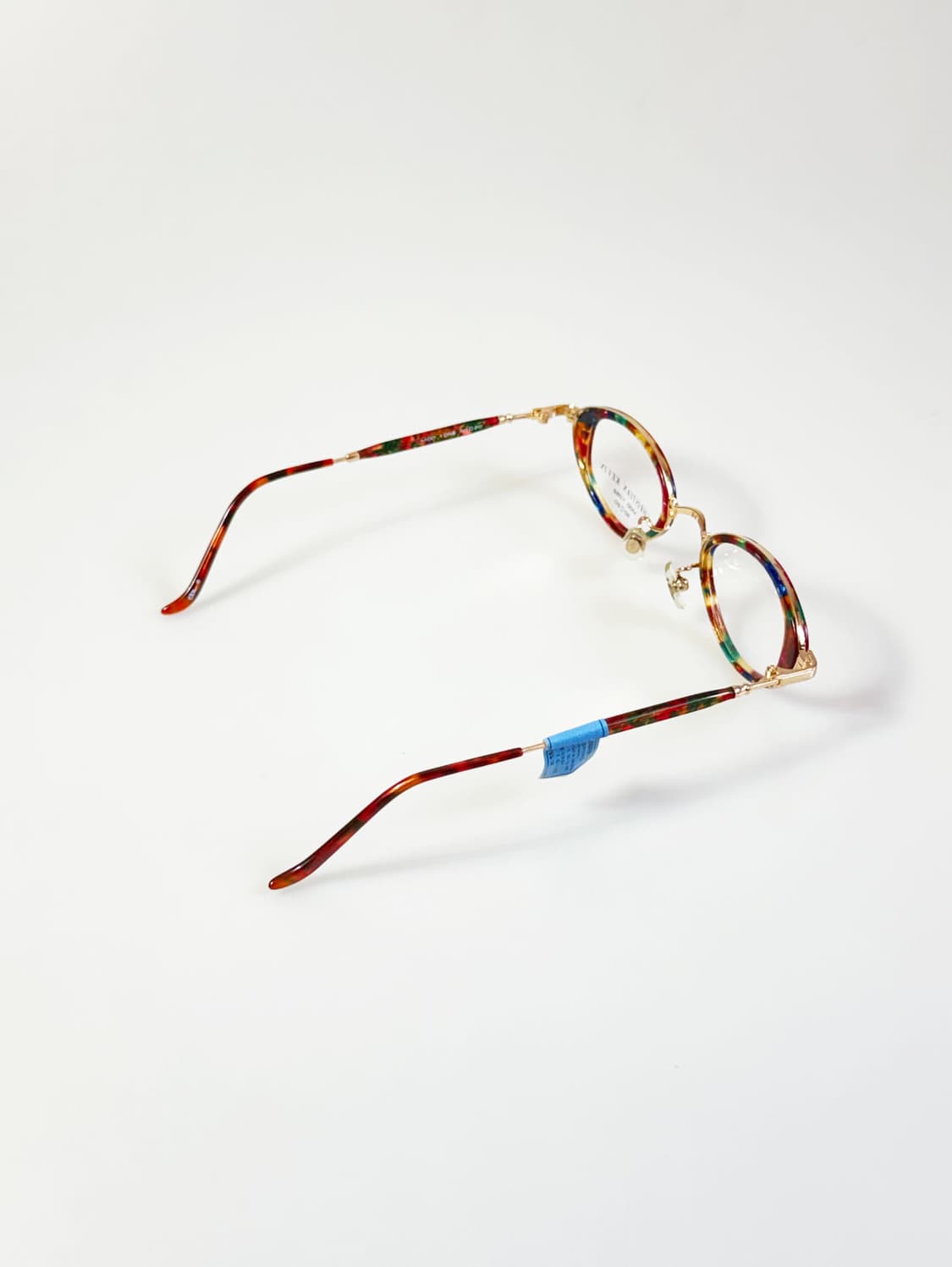 90s CHRISTIAN KEVIN 콤보 오벌 메탈 빈티지 안경 상품이미지4