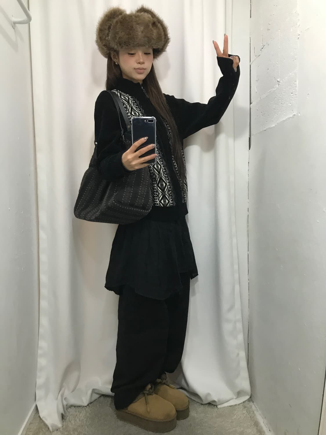 🩶무채색 블랙 디테일 코디 🩶 상품이미지2