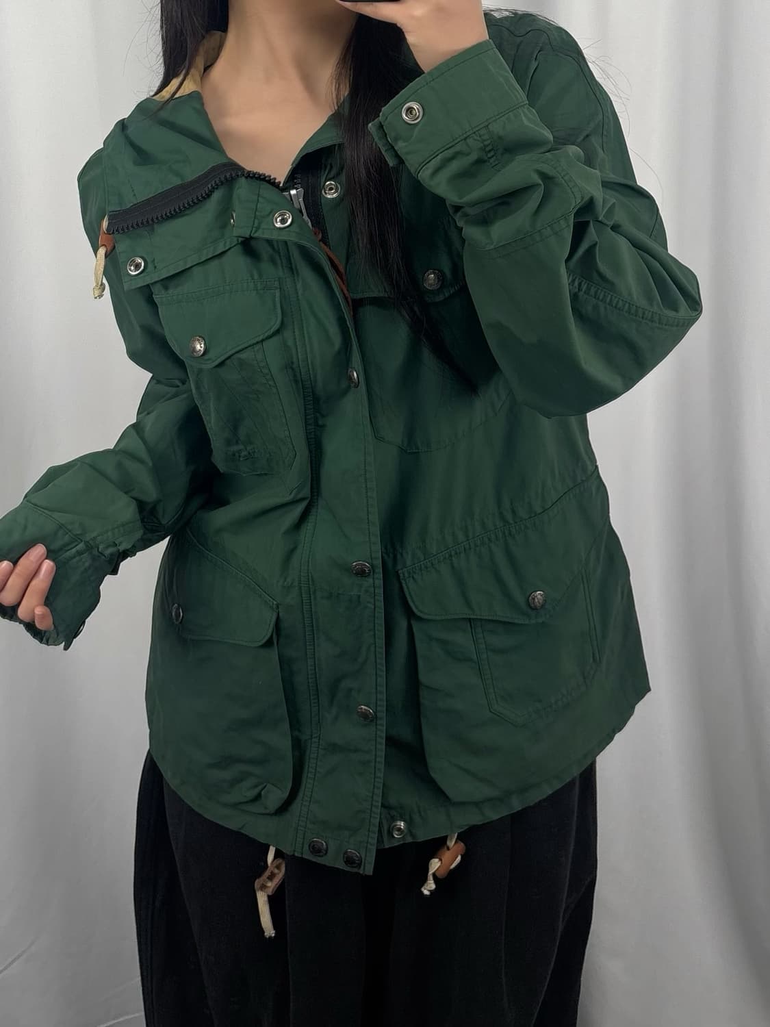 폴로 그린 멀티 포켓 마운틴 자켓 상품이미지3