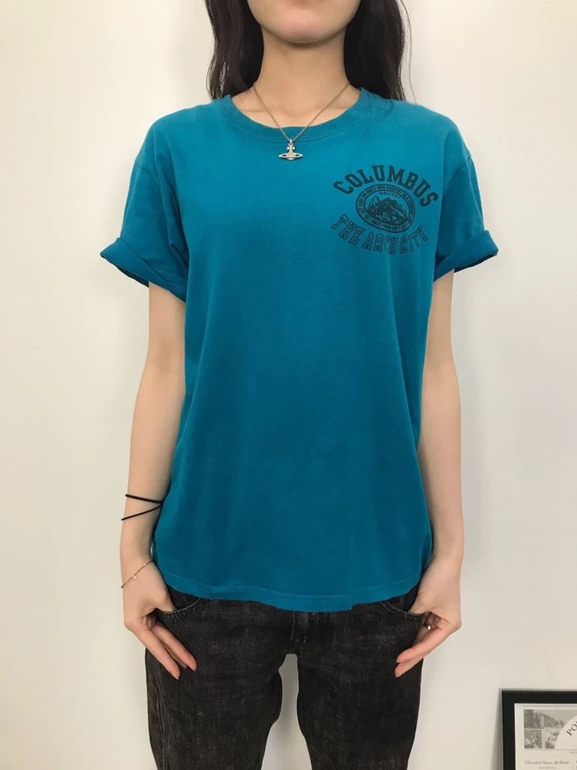 Japanese Vintage Mint Graphic Tee 상품이미지3