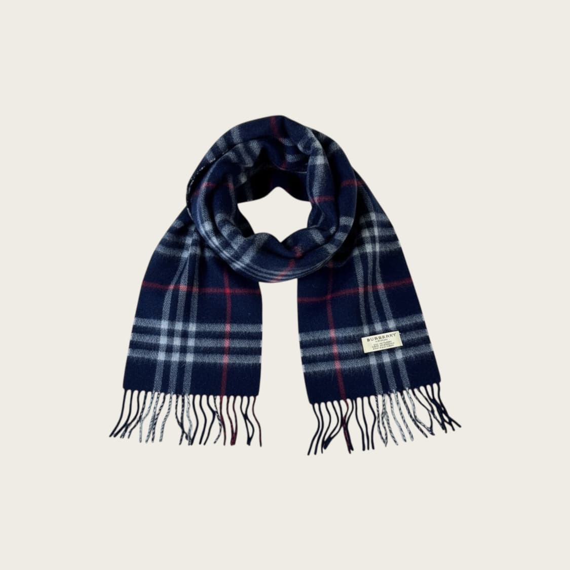 버버리 캐시미어 노바체크 머플러 상품이미지1