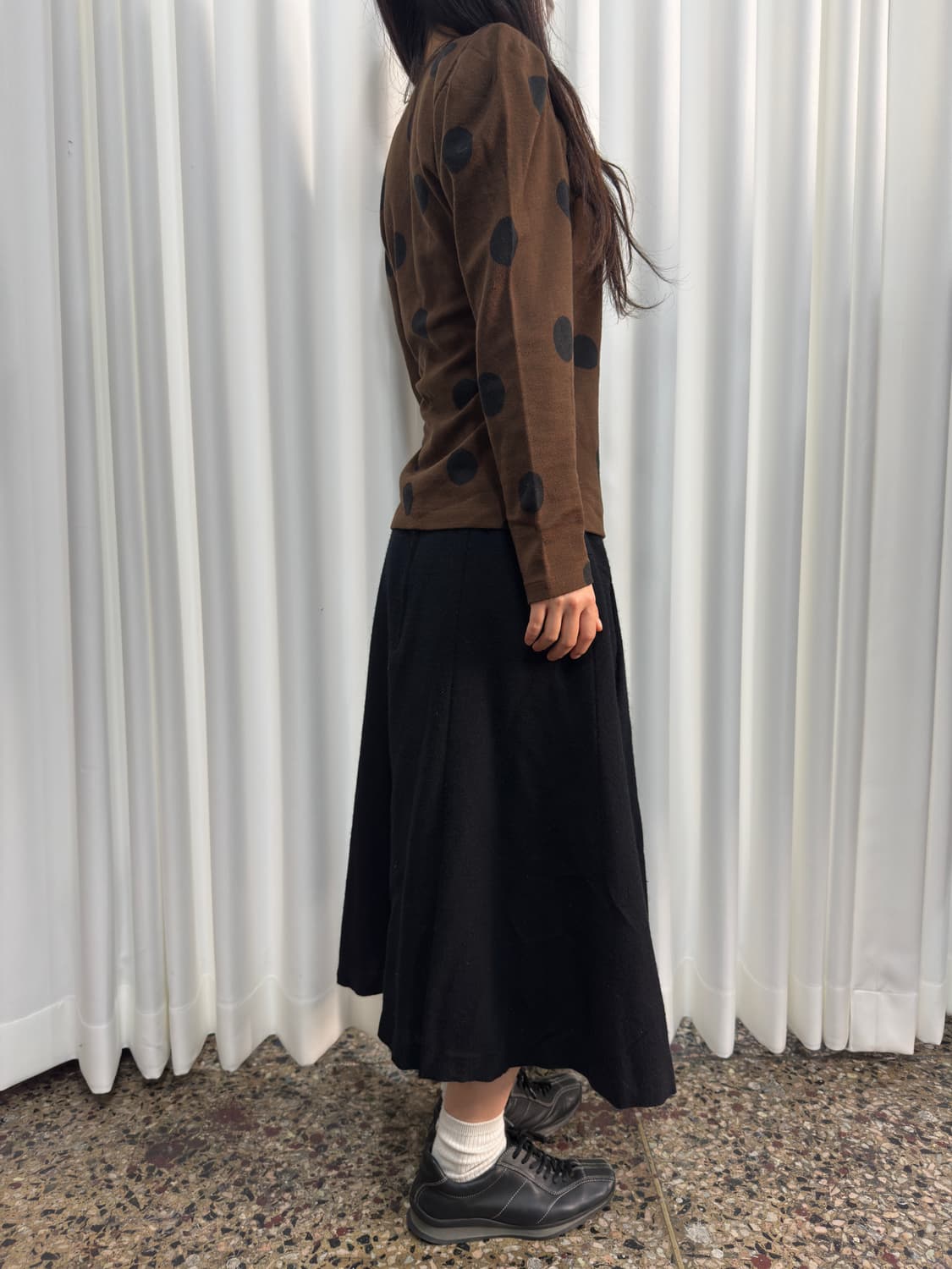 wool midi skirt 상품이미지2