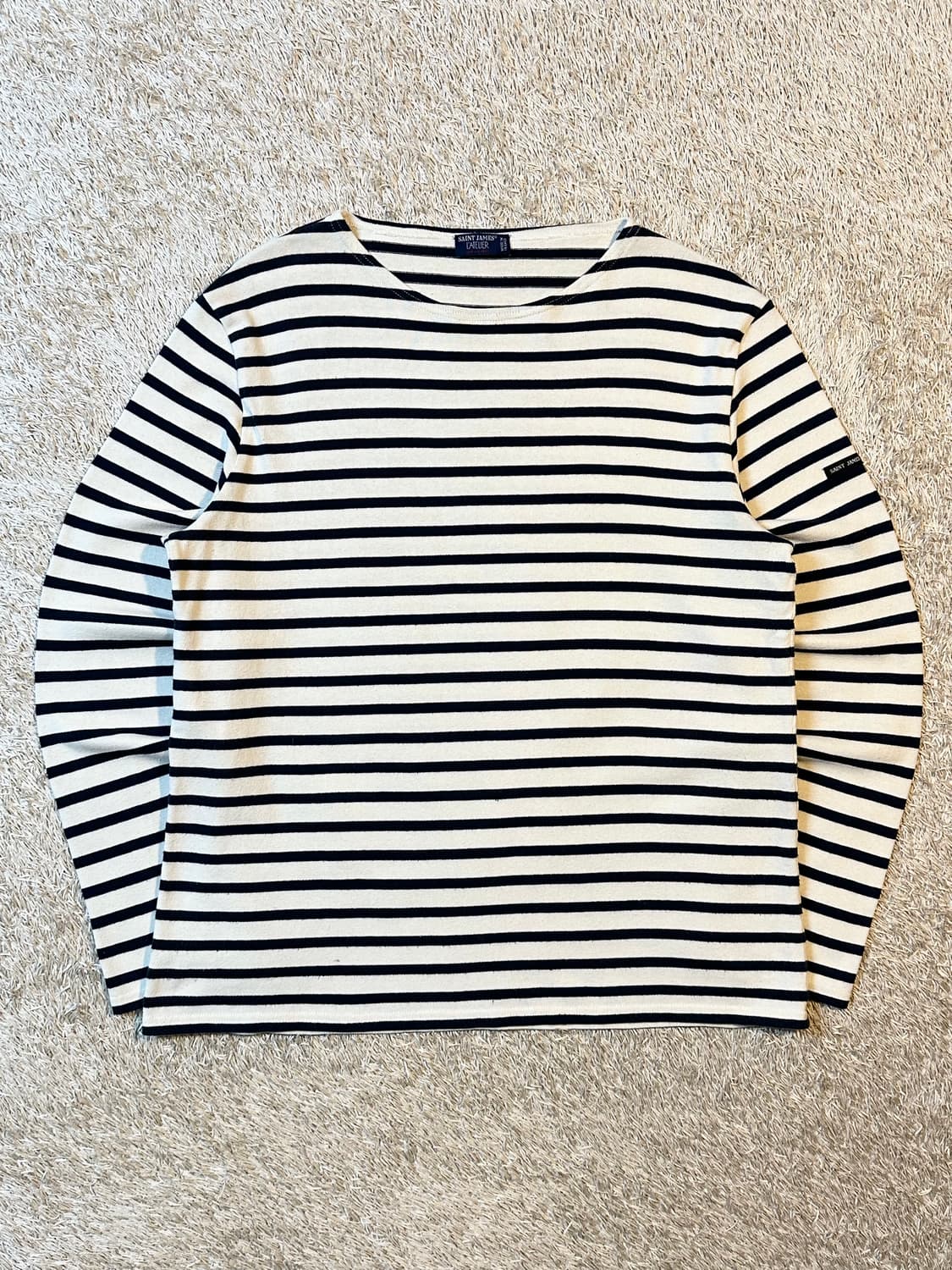세인트제임스 SAINT JAMES 길도 스트라이프 긴팔 티셔츠 상품이미지1