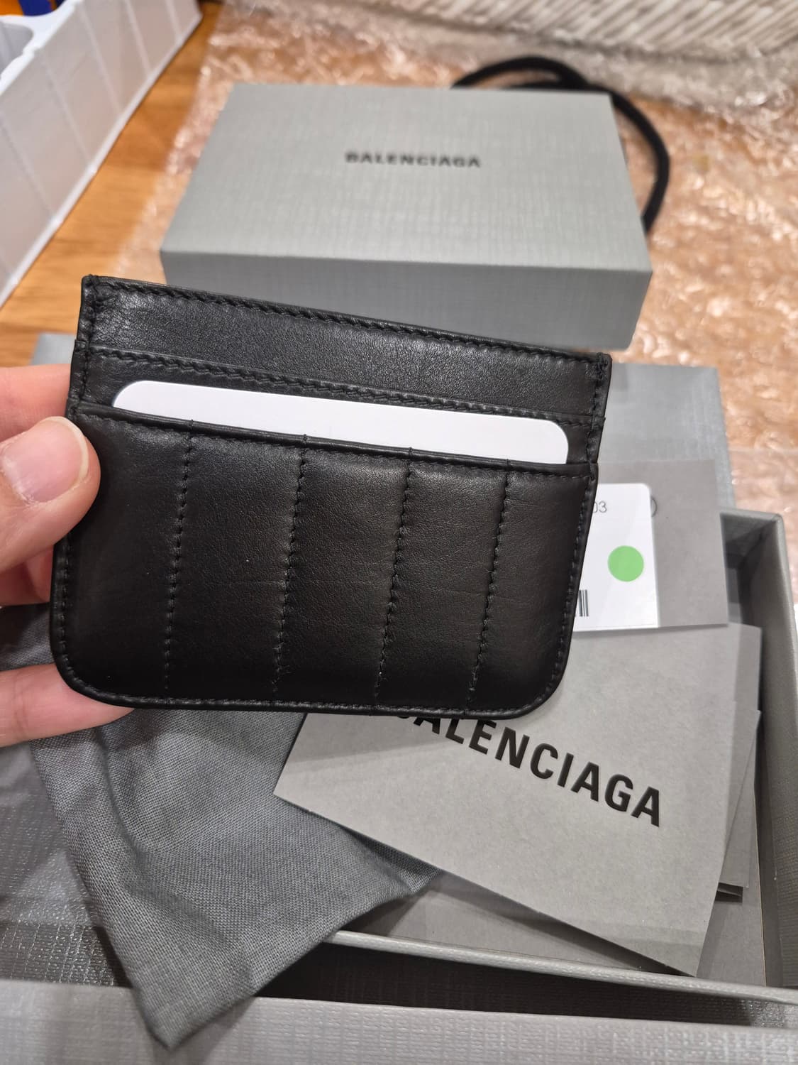 (새상품)발렌시아가 카드지갑/모나코/정식매장/남녀공용 상품이미지2