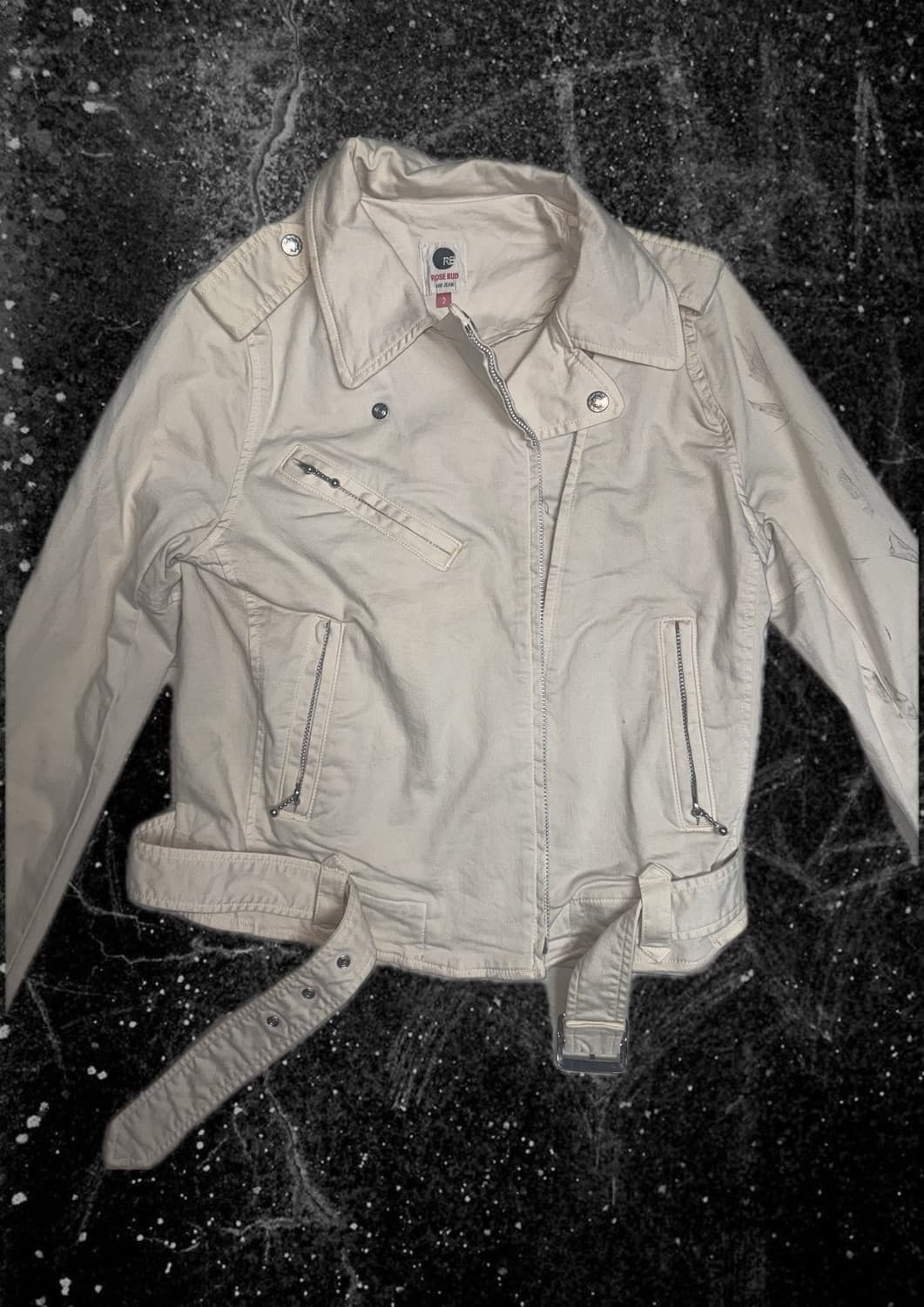 빈티지 아이보리 자켓 상품이미지1