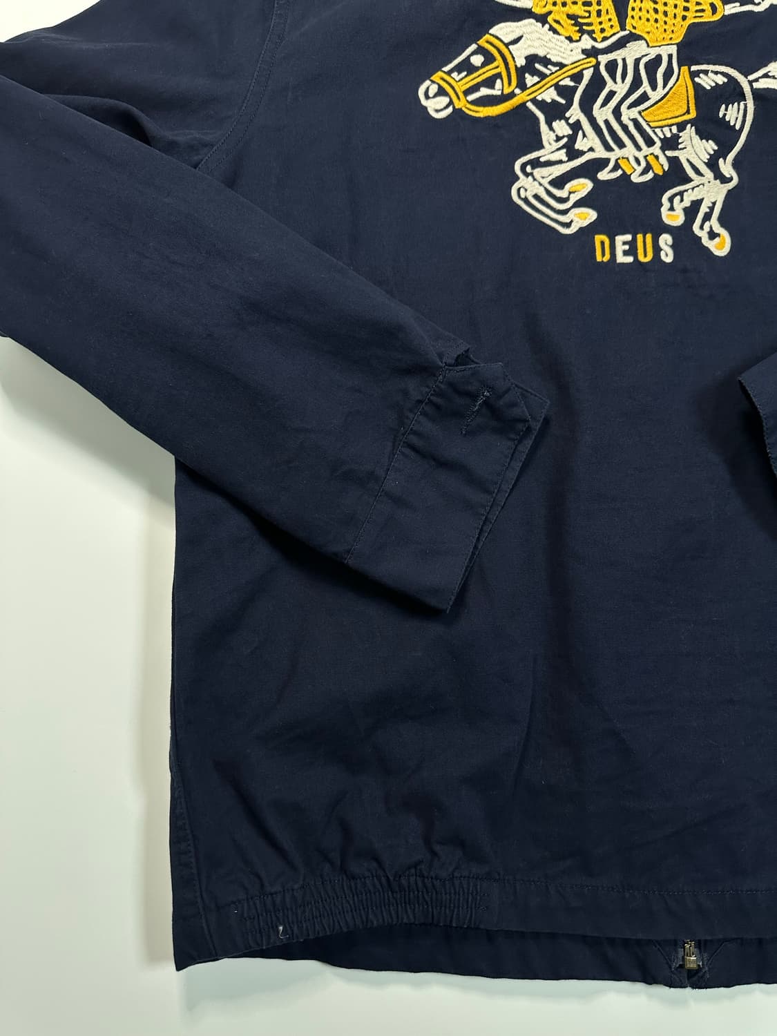 데우스 네이비 코튼 자켓 상품이미지8
