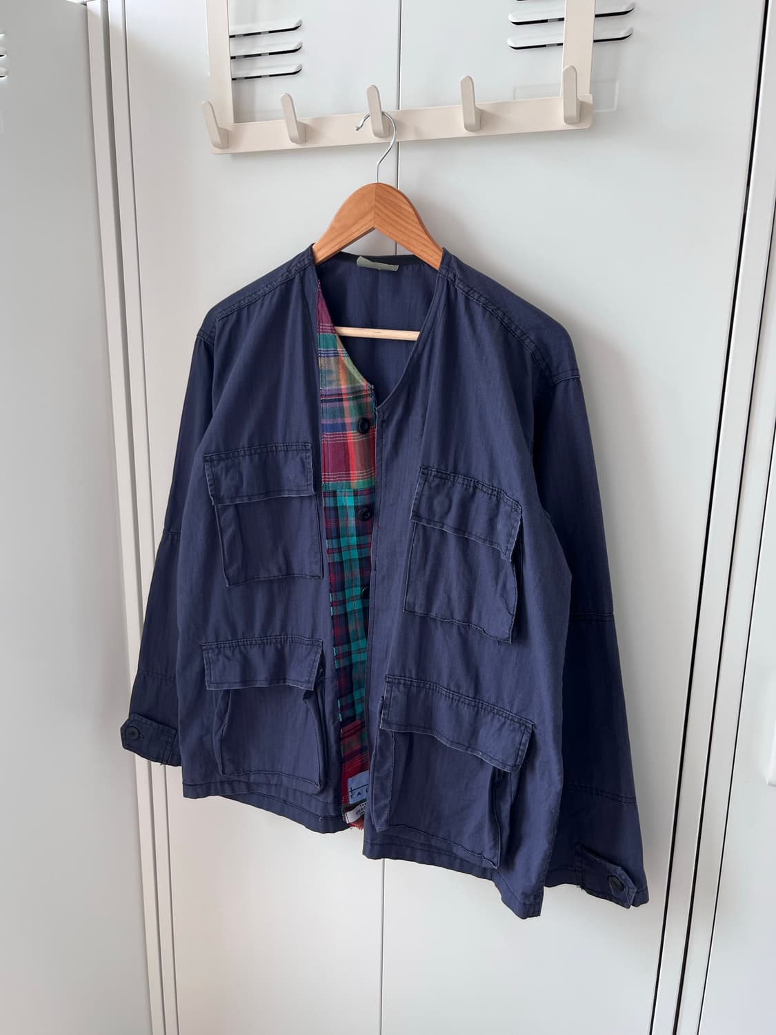 Vintage 패치워크 포켓 오버핏 야상 상품이미지1