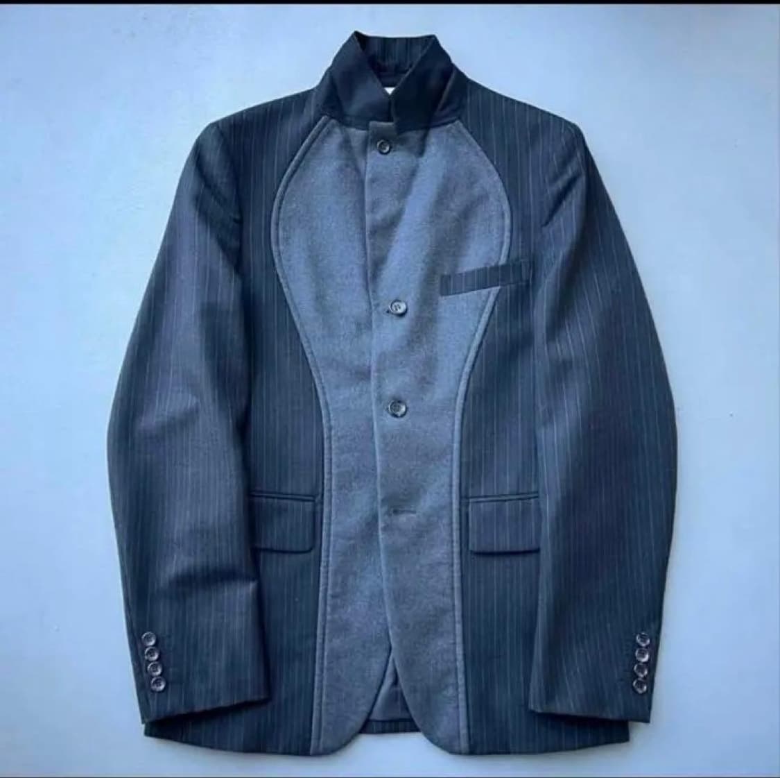 꼼데가르송 옴므 듀스 체스트 커브 패널 자켓 상품이미지1