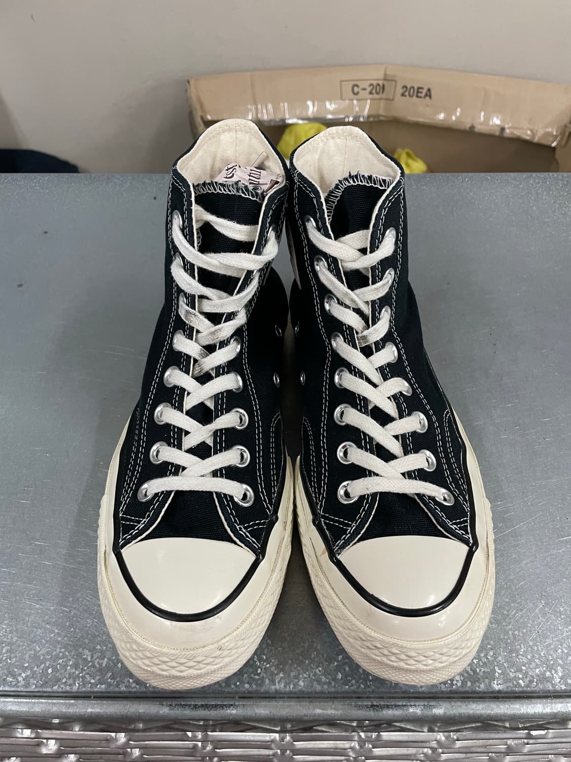 컨버스 척 70 클래식 블랙 250 상품이미지5