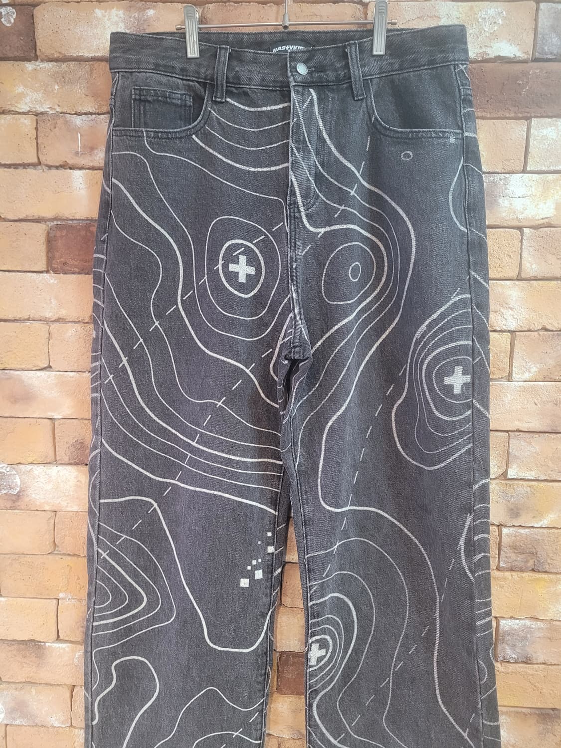 네스티킥 등고선 데님 L 상품이미지1