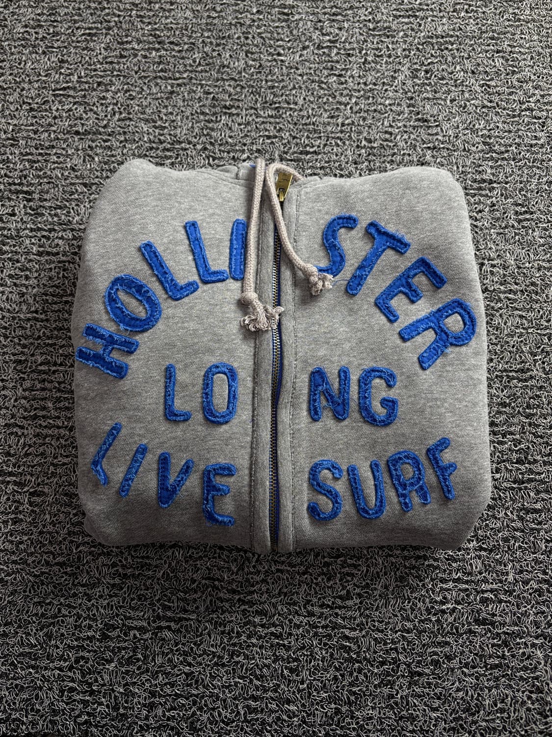 홀리스터 y2k 빈티지 빅로고 후드 집업 1455 상품이미지1