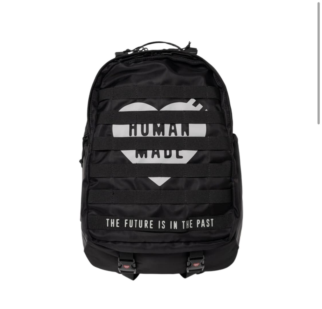 휴먼 메이드 밀리터리 백팩 블랙 상품이미지1