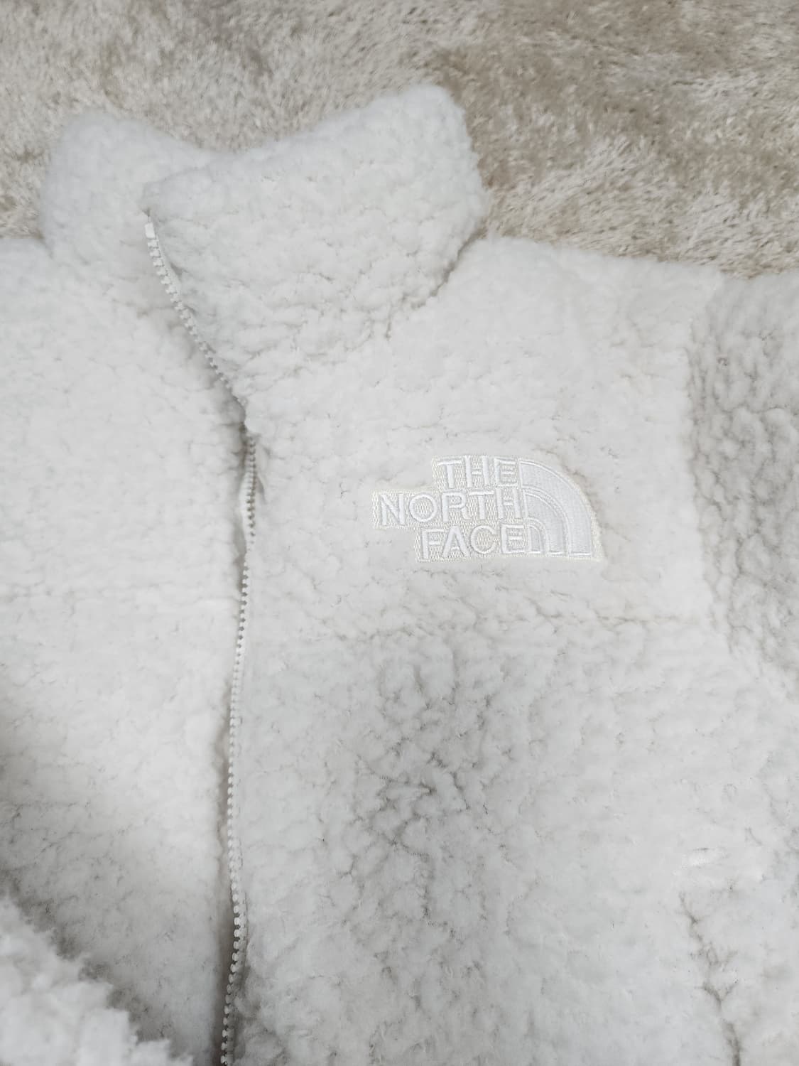 노스페이스 셰르파 눕시 우먼 M 화이트 상품이미지5