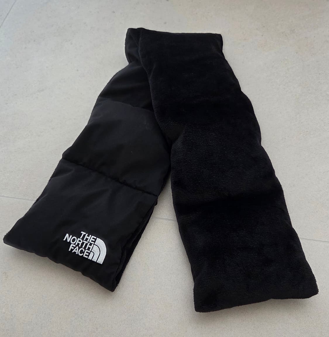 노스페이스 패딩 목도리 블랙 상품이미지3