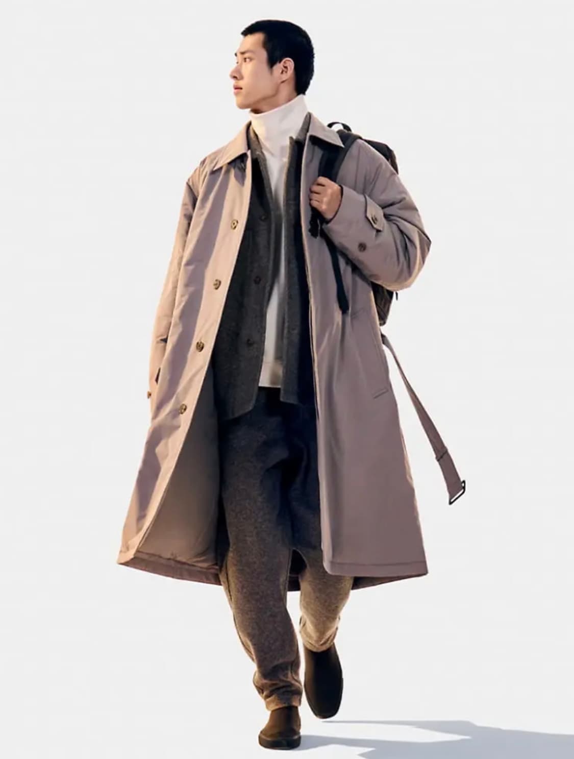 유니클로 르메르 패디드 싱글 브레스트 코트 상품이미지3