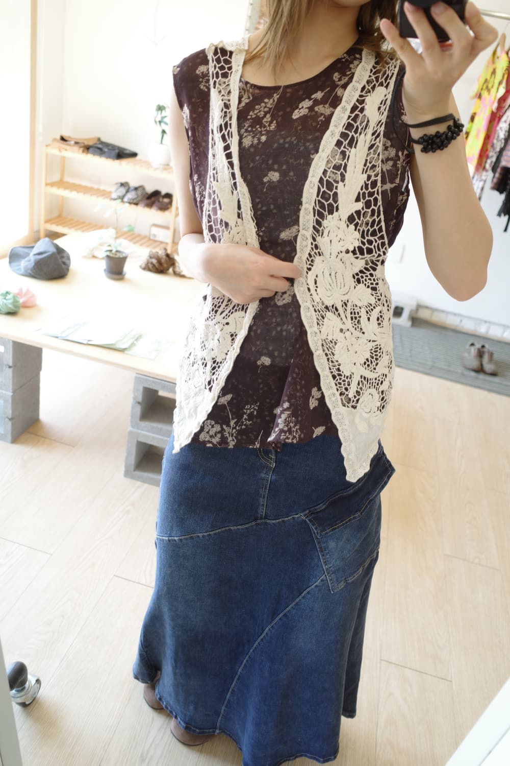 crochet vest  상품이미지6