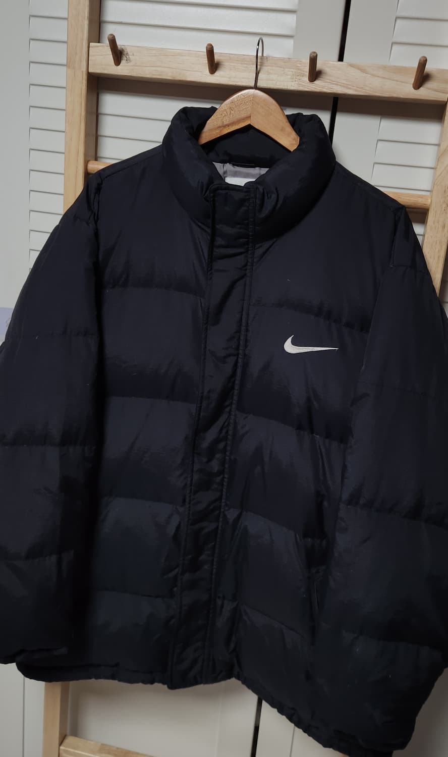 나이키 립스타 블랙 푸퍼 패딩 자켓 상품이미지3