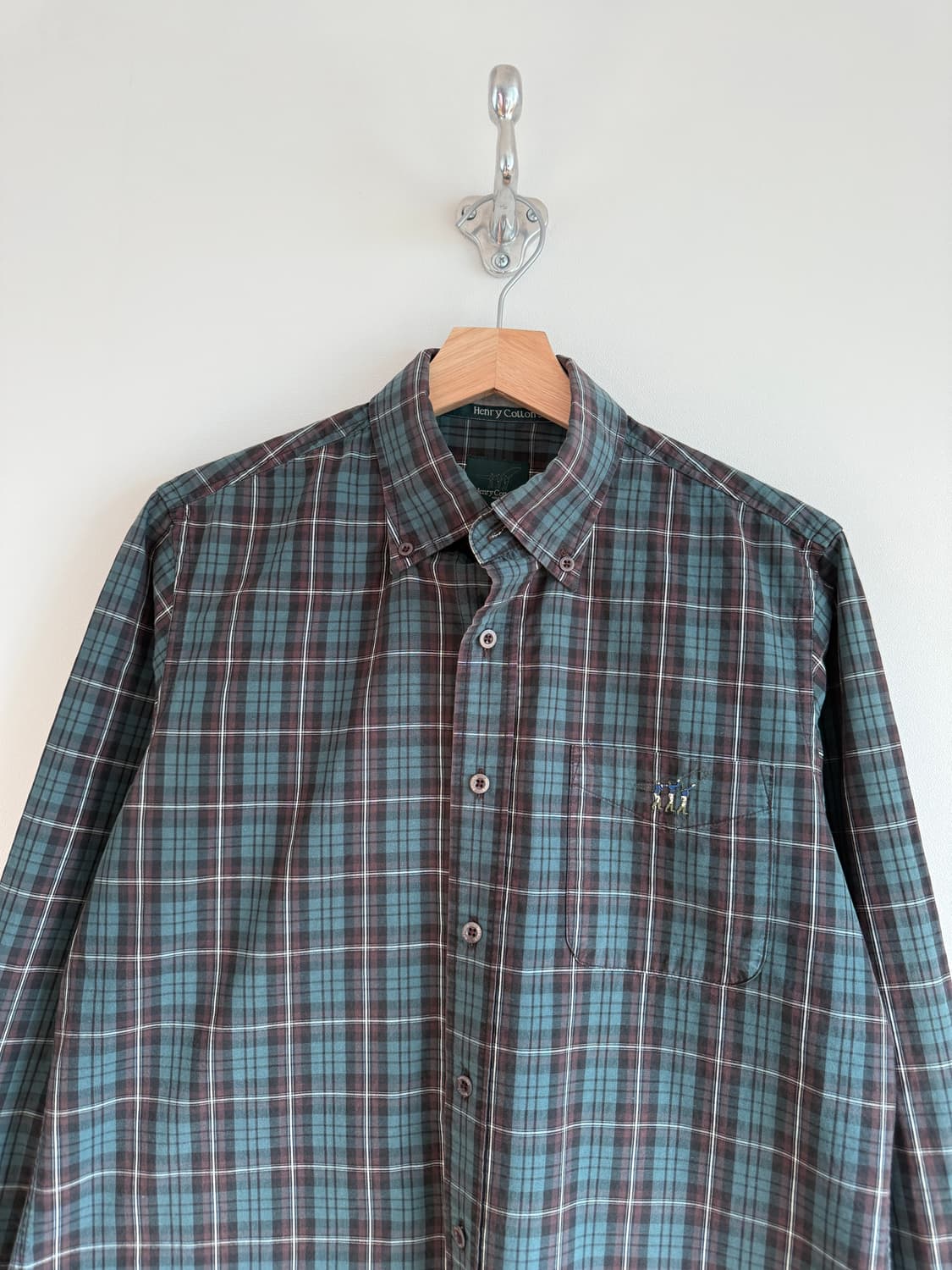 헨리코튼(Henry Cotton's) 체크 셔츠 상품이미지2