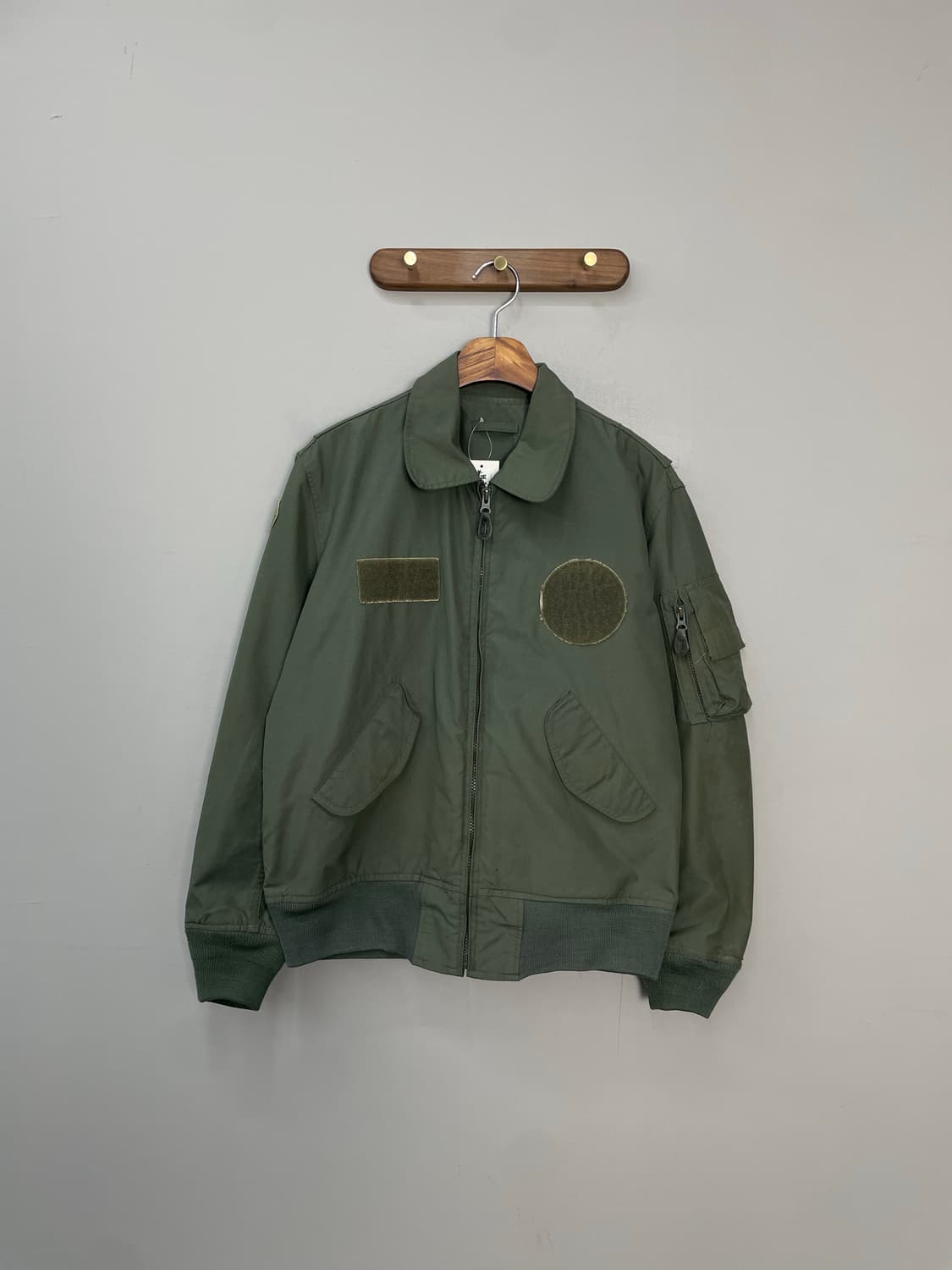 빈티지 공군 카키 항공 자켓 H1611 상품이미지2