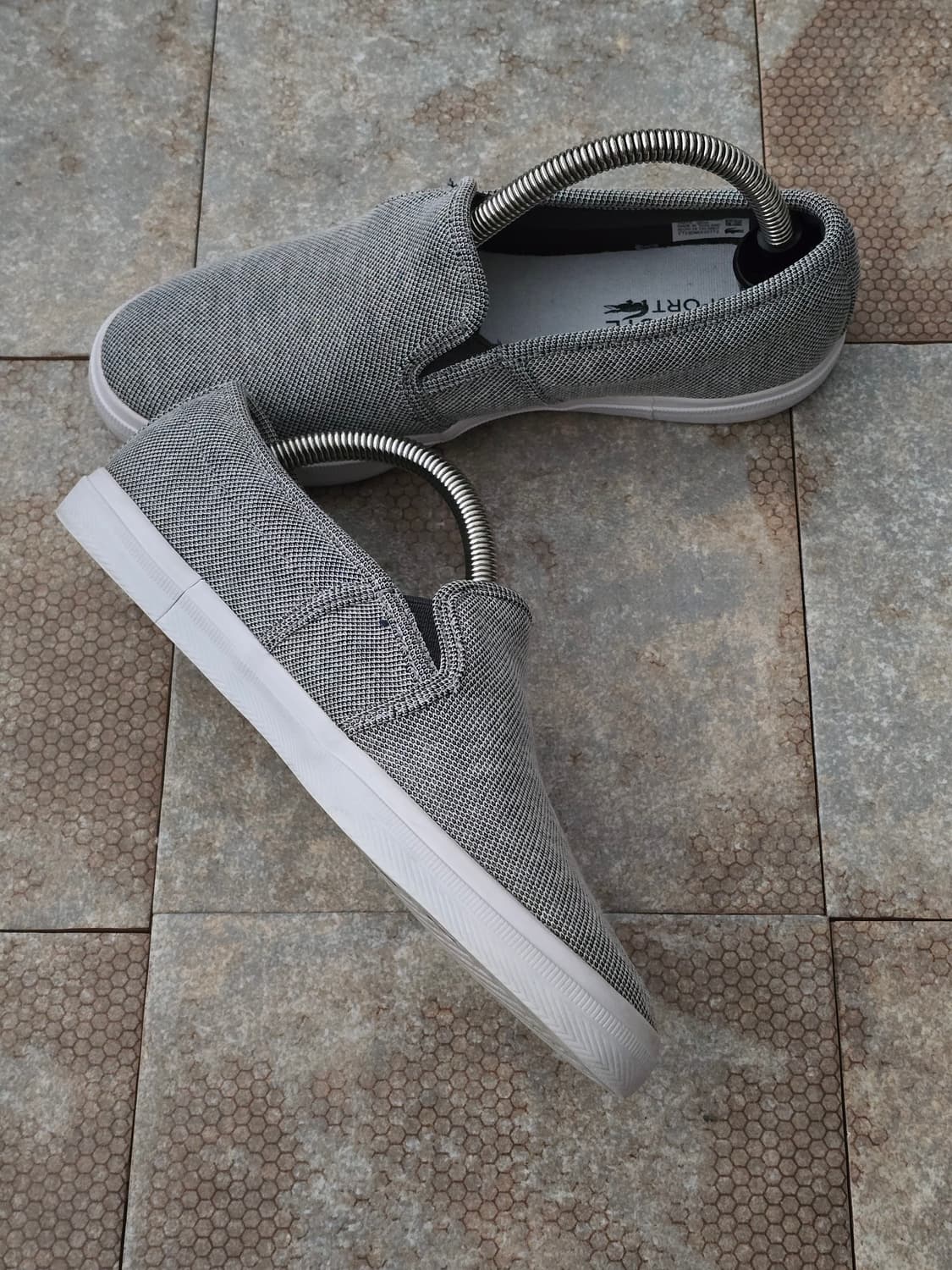 (230)라코스테 가존 스포츠 그레이 슬립온  상품이미지4