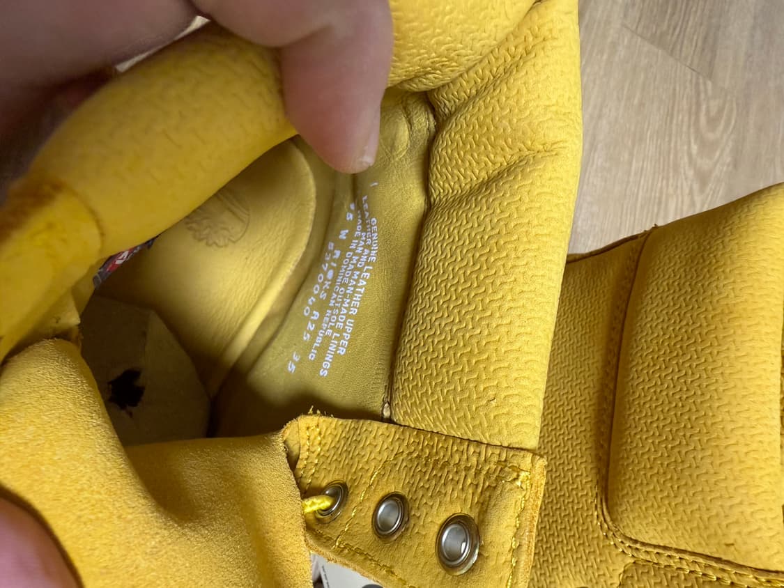 팀버랜드 6인치 미디움 옐로우 / A1QXS 상품이미지4