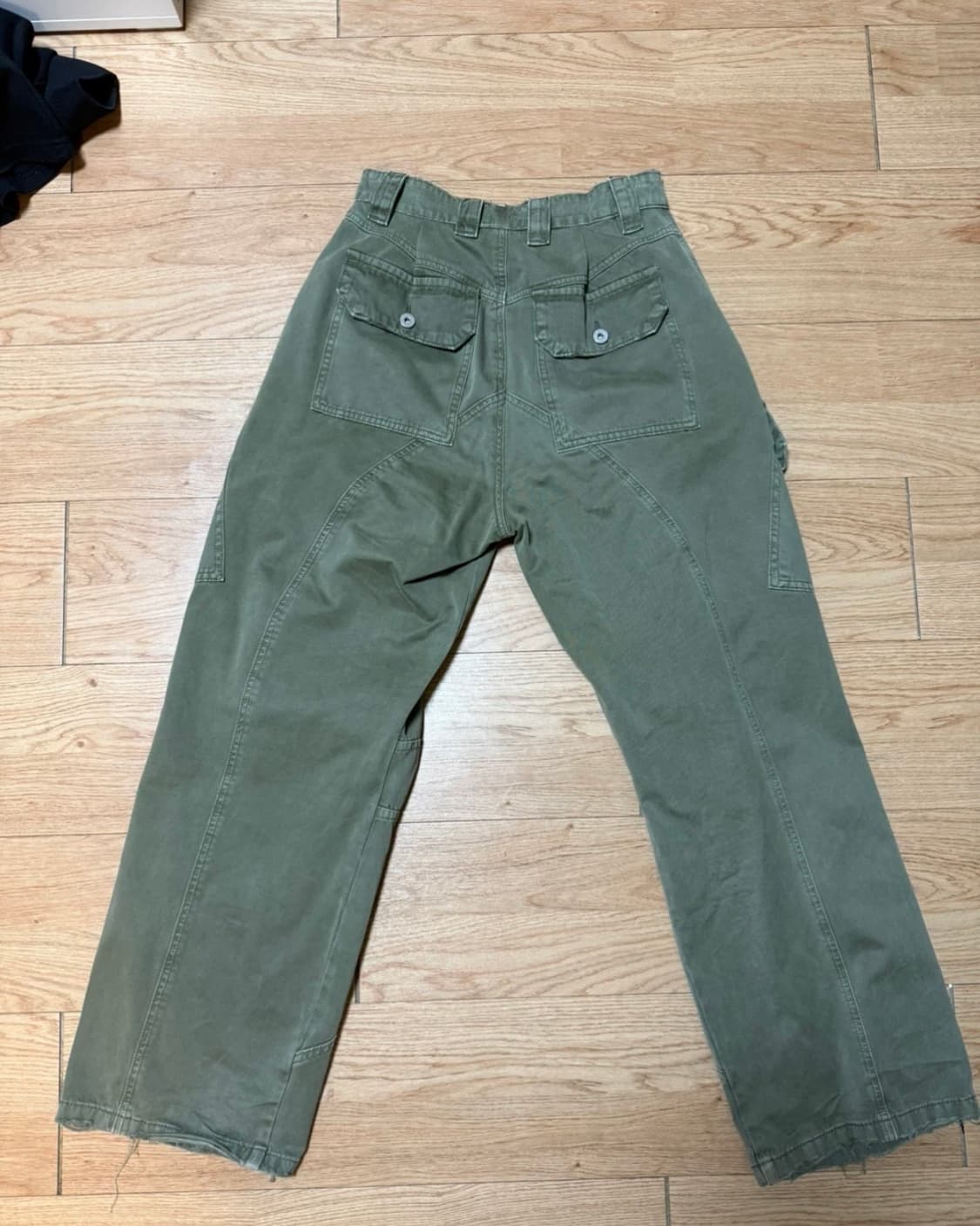 (28~30size) 세미와이드핏 카키 카고팬츠 상품이미지2