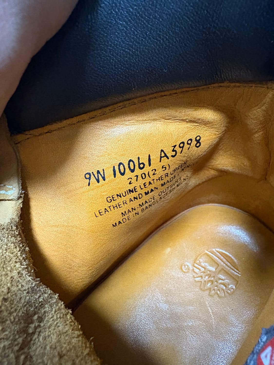 팀버랜드 프리미엄 6인치 워커 부츠 270 상품이미지8