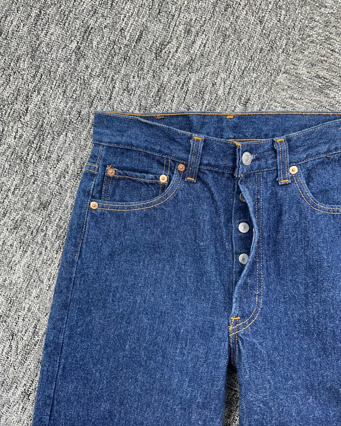 (허단36)90'S 리바이스 USA 501 진청-M1477 상품이미지3