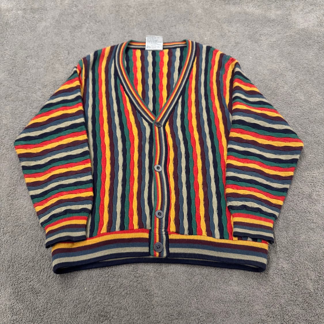[ 정품/XL ] 쿠지 빈티지 케이블 니트 가디건 상품이미지3