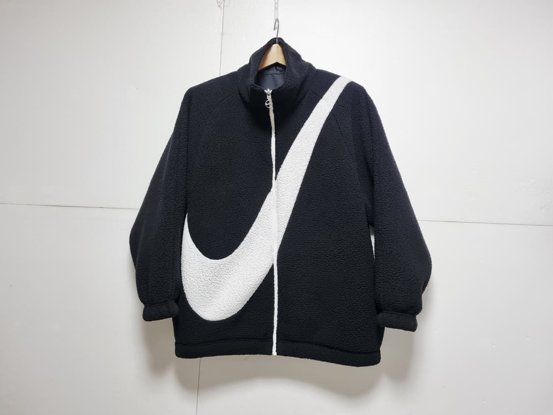 여성 정가15만 나이키 점퍼 트레이닝복 셰르파 후리스 리버시블 양면 상품이미지7