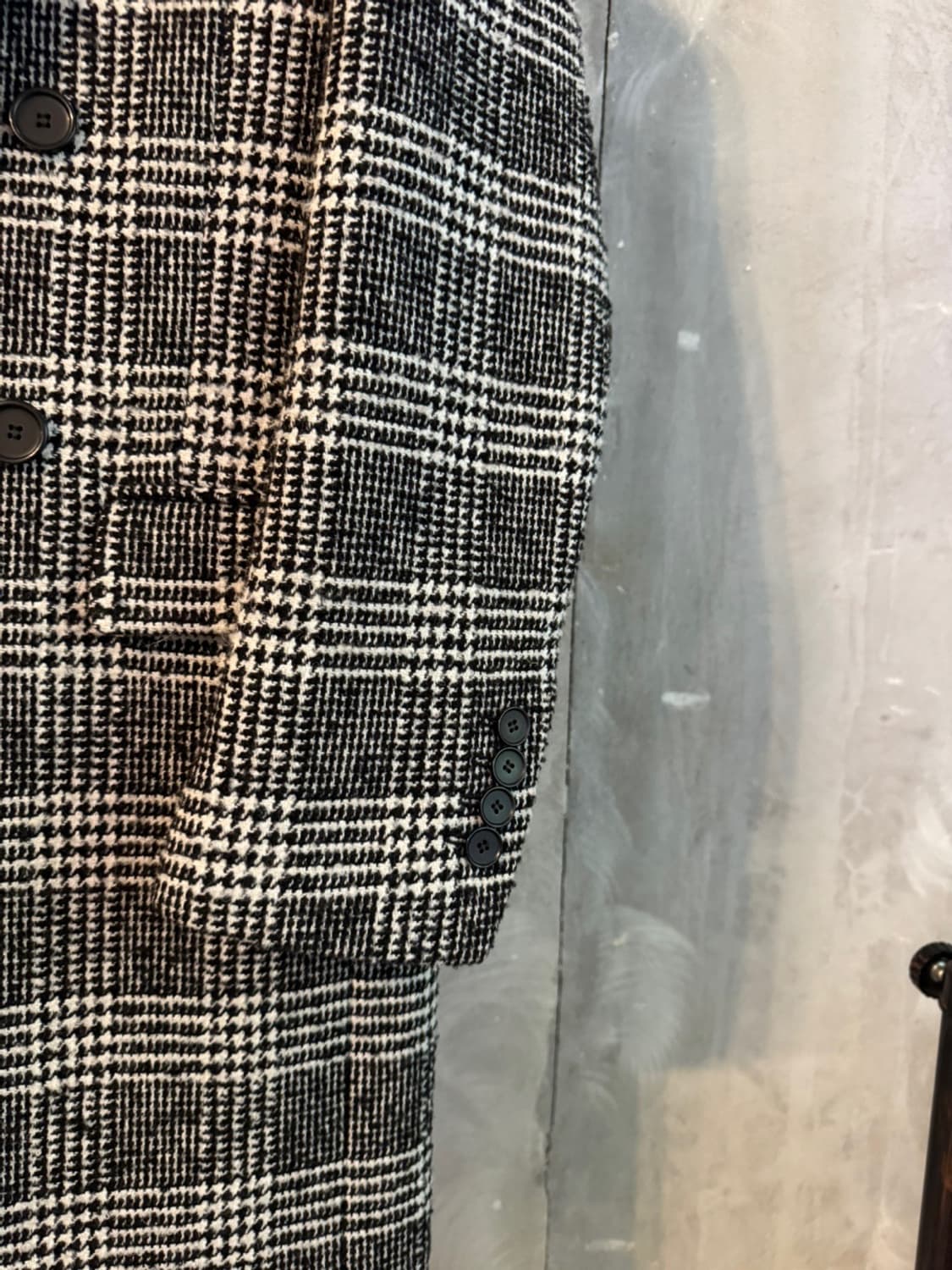 산드로 더블 브레스티드 코트 슬림100 상품이미지5