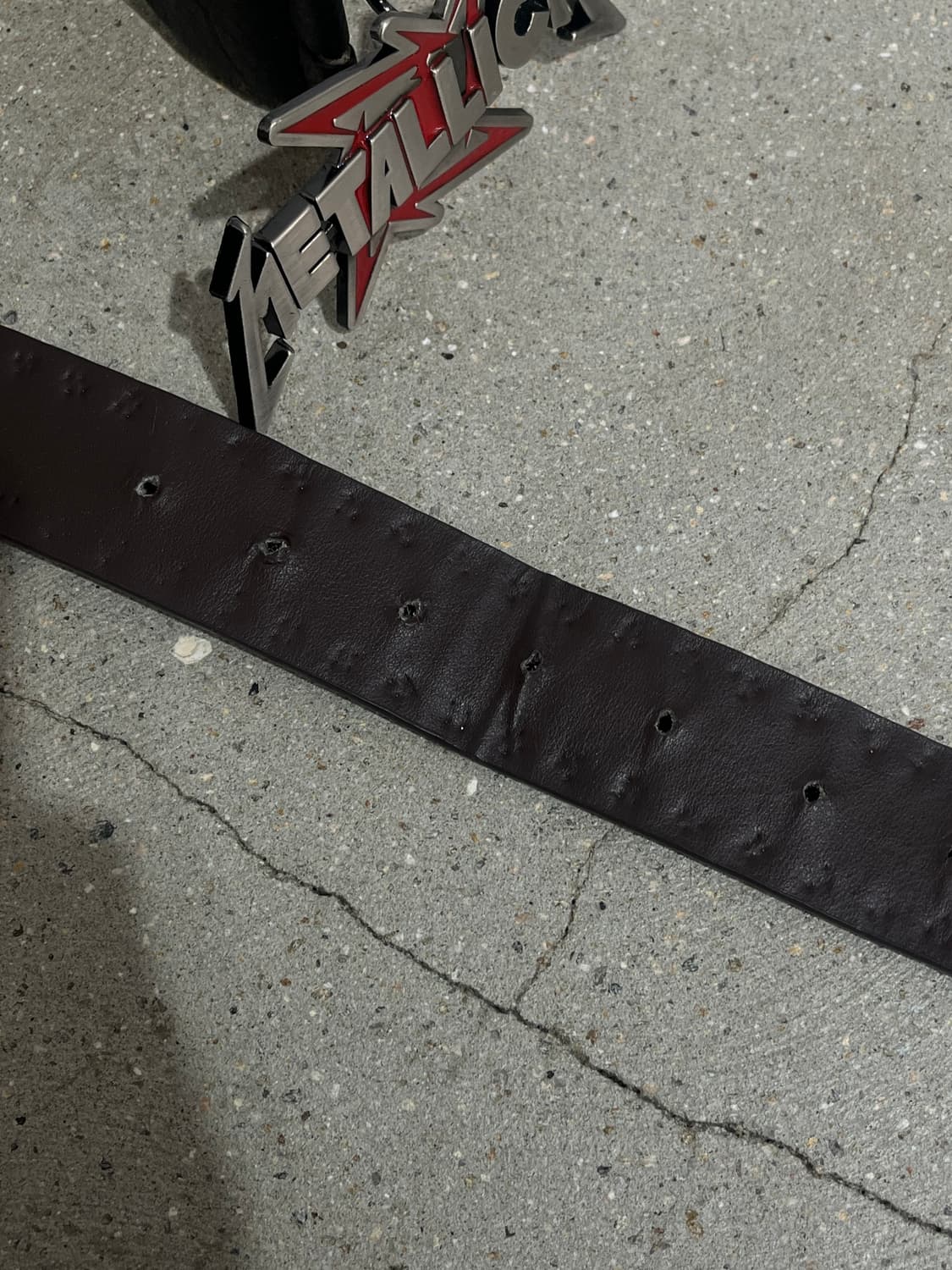 vintage METALLICA belt 상품이미지4