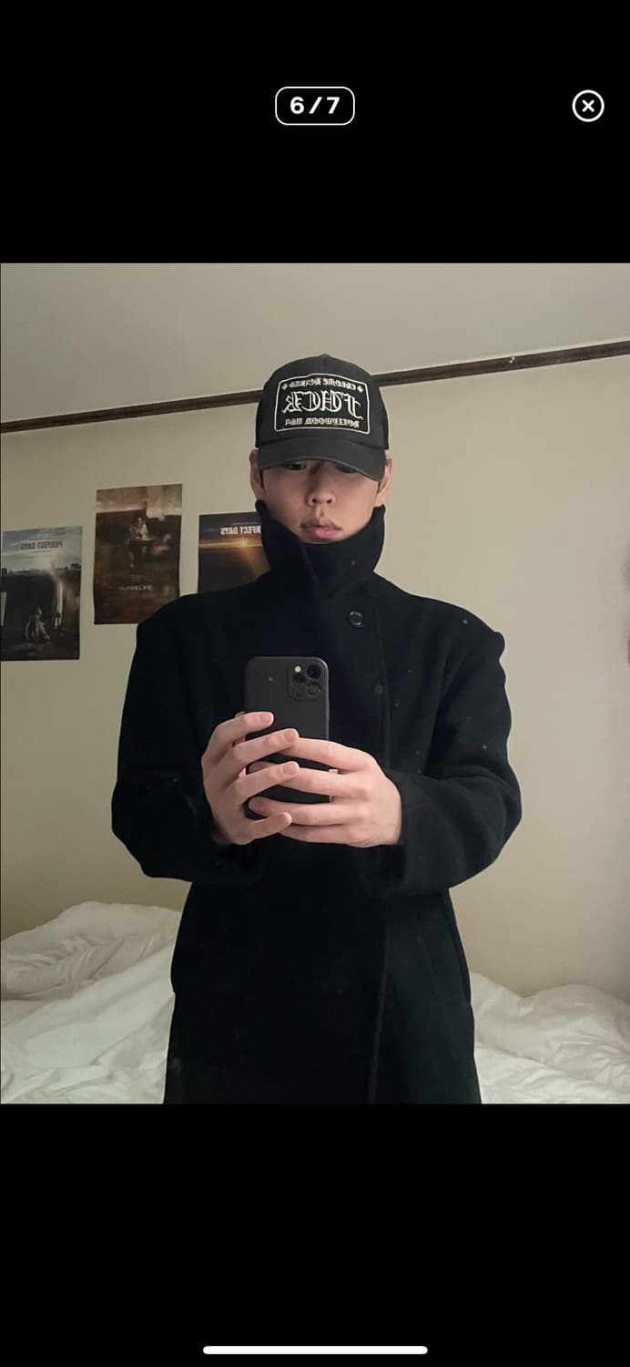 요지 야마모토 와이즈 울 피코트 상품이미지6