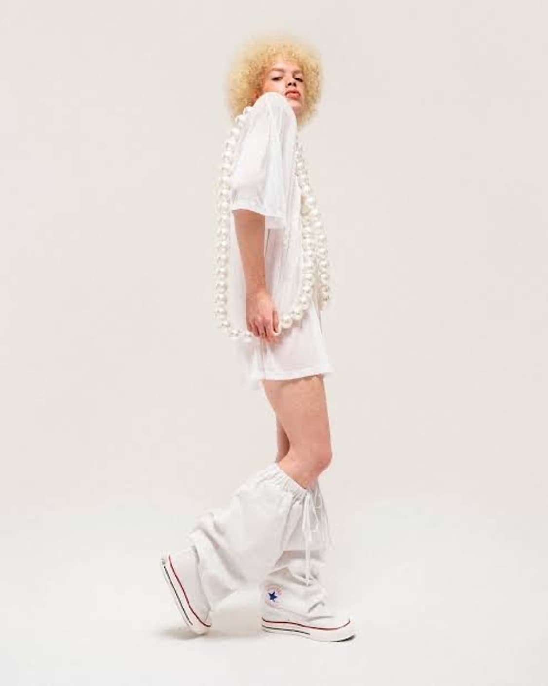 컨버스 X 바케라 트리플 엑스 하이 화이트 230 상품이미지1