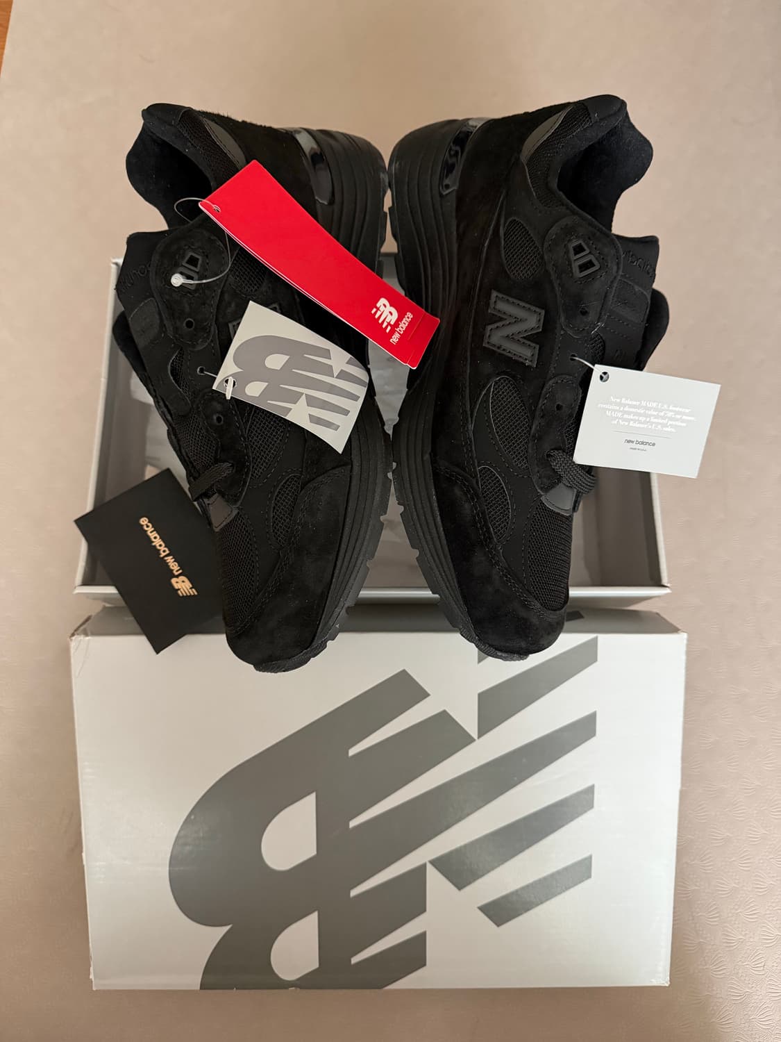 뉴발란스 992 메이드 인 USA 코어 블랙 260 상품이미지2