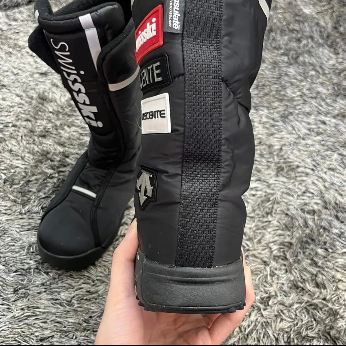 데상트 주니어 파우 방한 부츠 (230) 상품이미지4